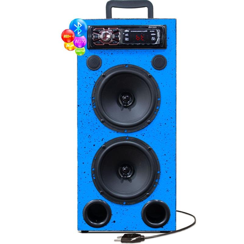 Caixinha Som Grande Bob Residencial Ativa Bluetooth Vertical